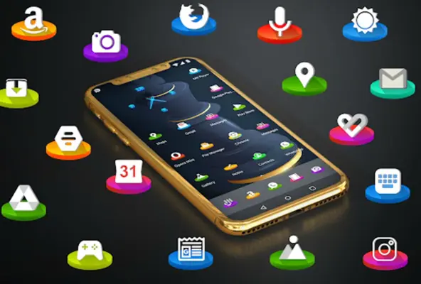 3D icon pack android App screenshot 6